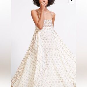 MesDemoiselles sleeveless Flowing Maxi Cover-up or dress‎ NWT